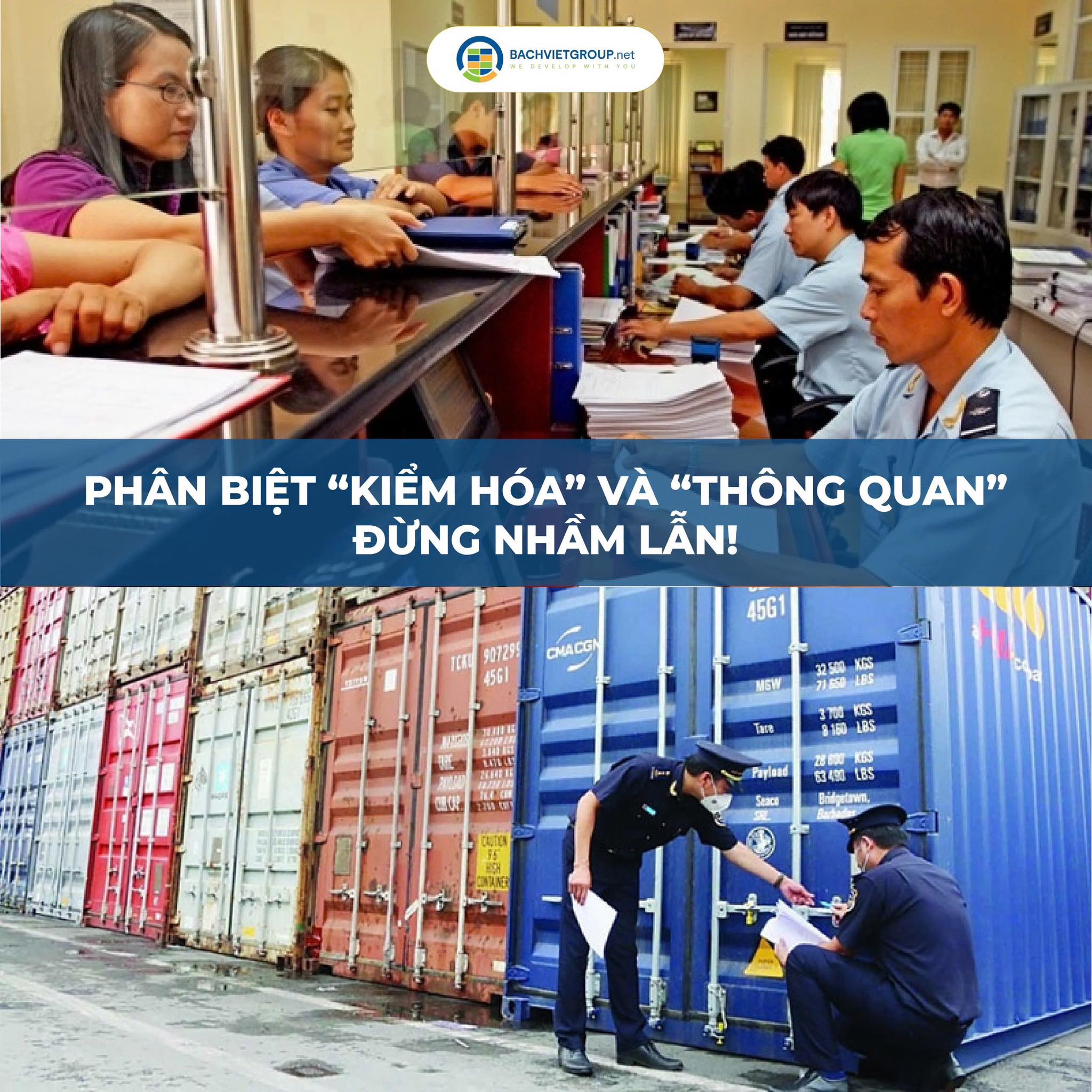 PHÂN BIỆT “KIỂM HÓA” VÀ “THÔNG QUAN” – ĐỪNG NHẦM LẪN!