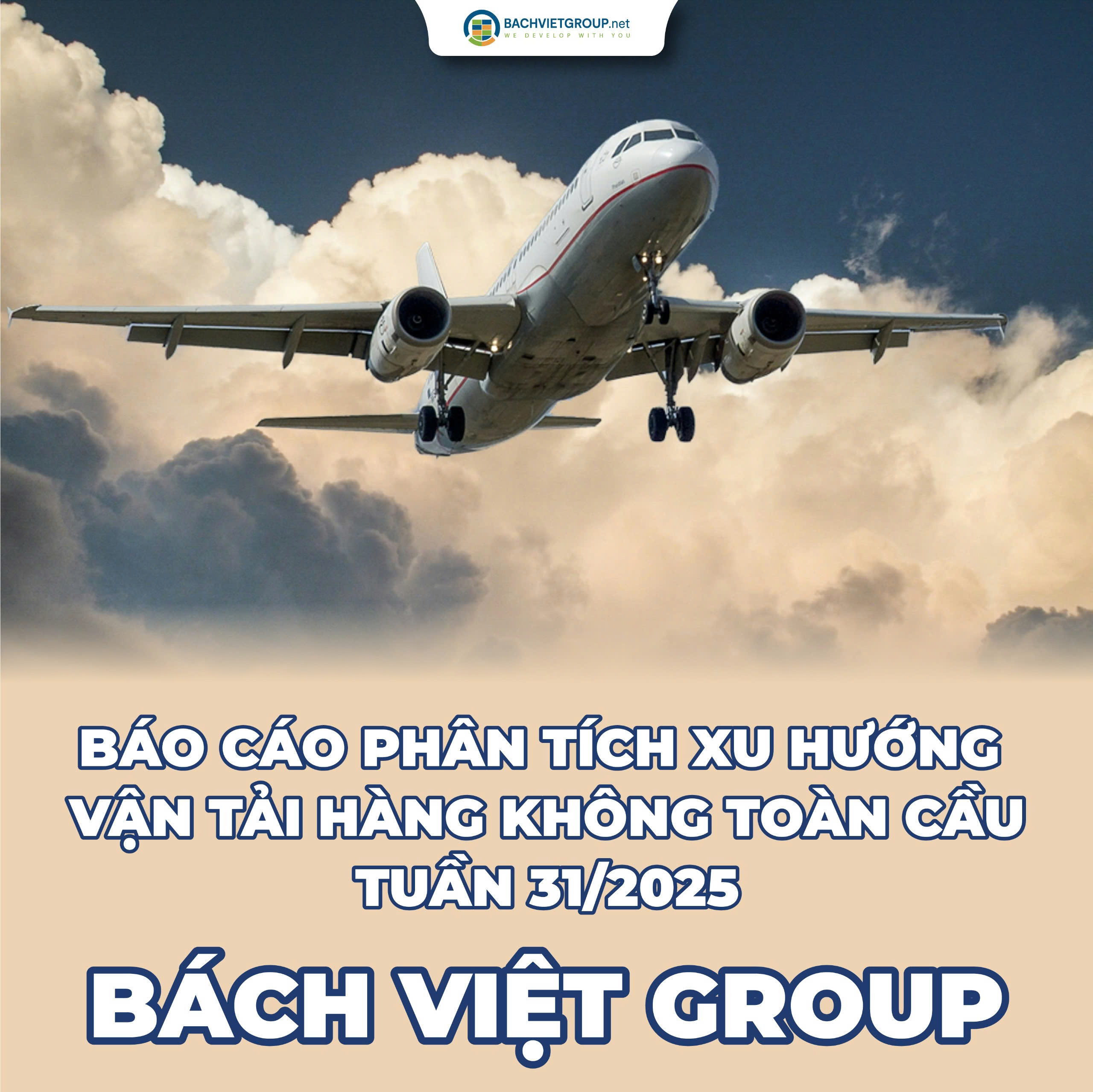 Báo cáo phân tích xu hướng vận tải hàng không toàn cầu tuần 31/2025