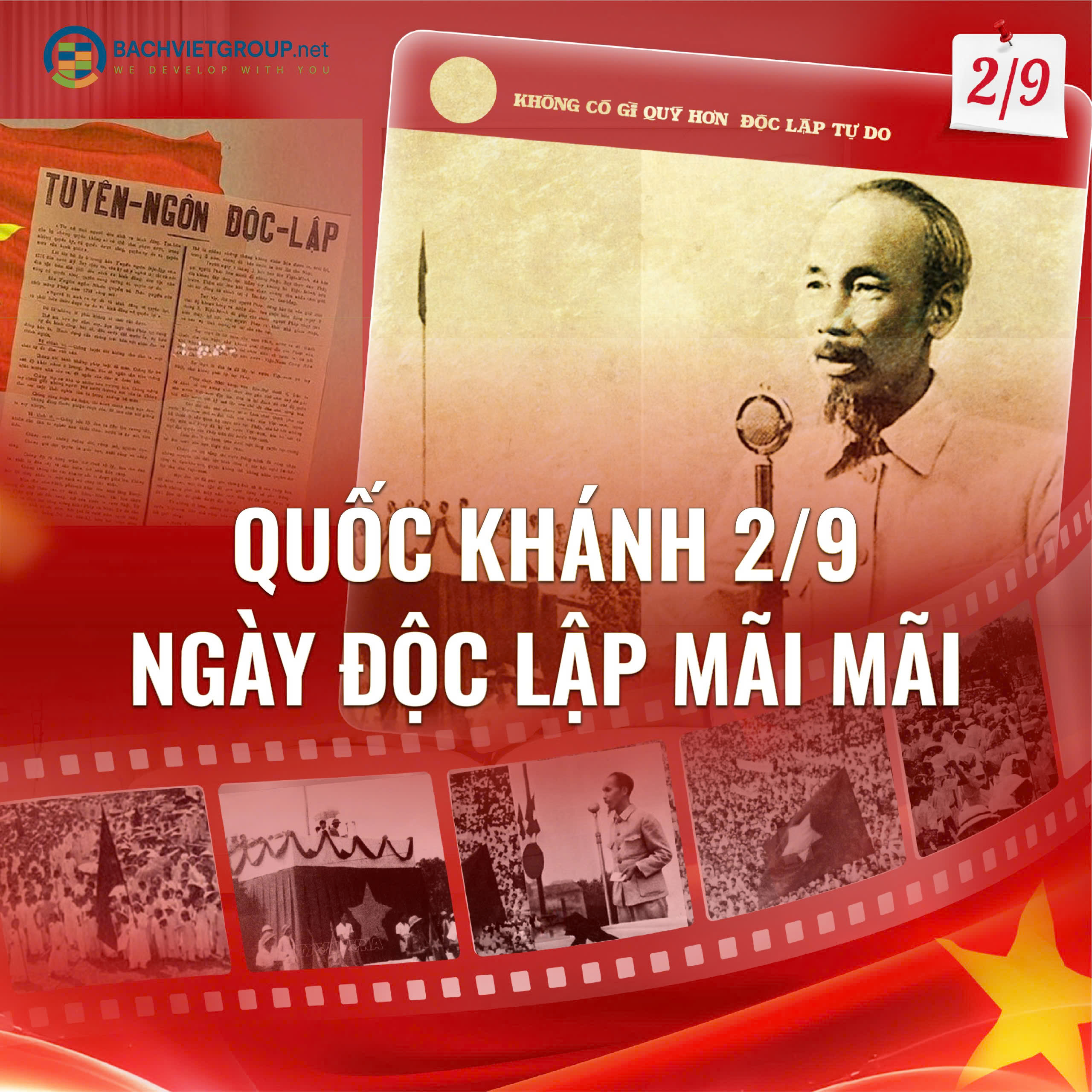KỶ NIỆM QUỐC KHÁNH 2/9 – NGÀY ĐỘC LẬP VANG MÃI